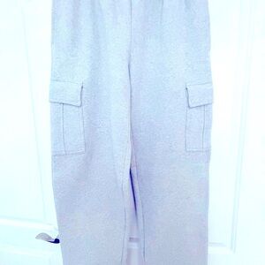 Aritzia NEW! Heather Grey - Cozy Fleece Mega Cargo Sweatpant